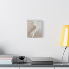 Seaside Shoreline Canvas Print - Tranquil Beach Wall Art