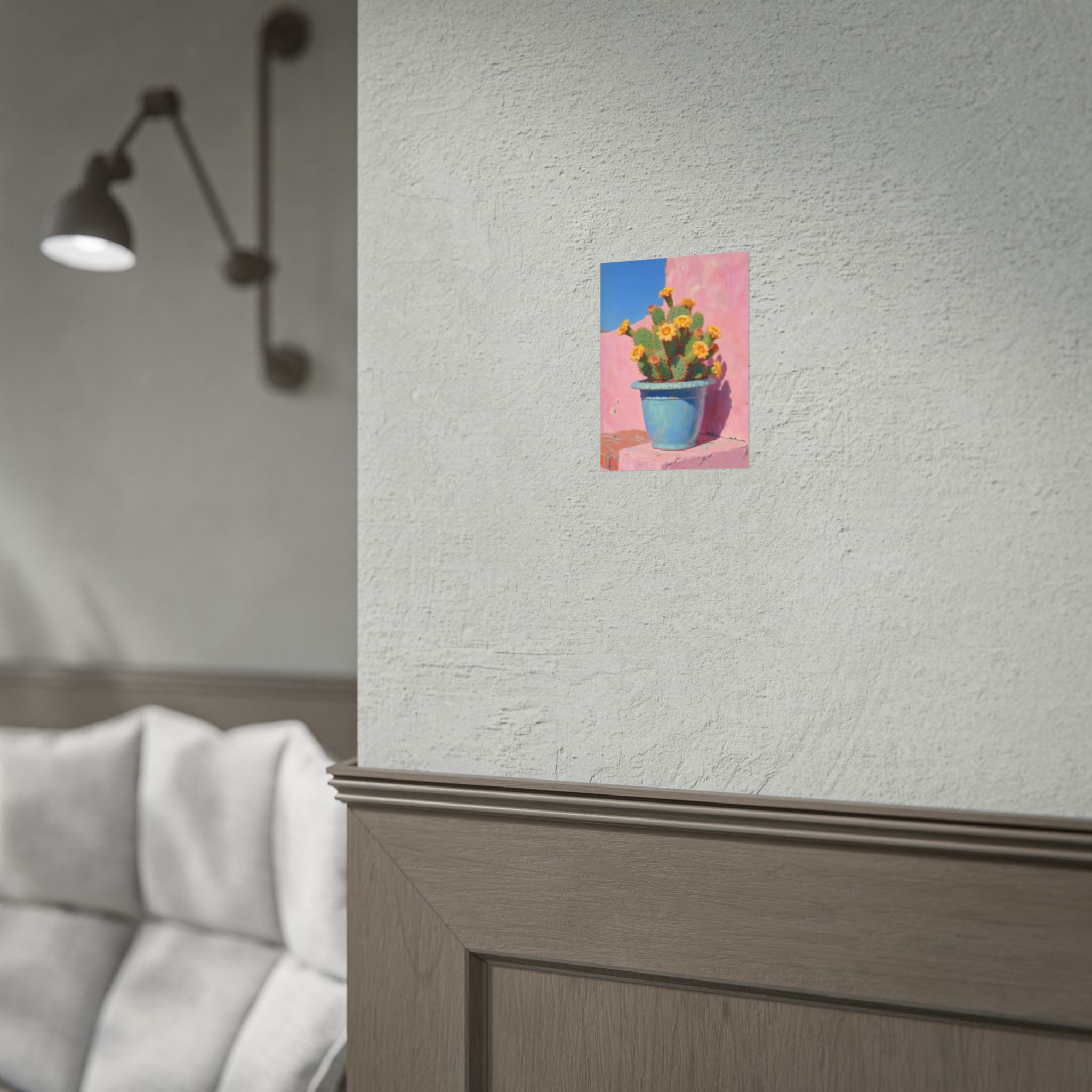 Cactus Pink Wall Art -  Poster