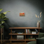 Poppy Field Canvas Wall Art — Matte Stretched Floral Painting