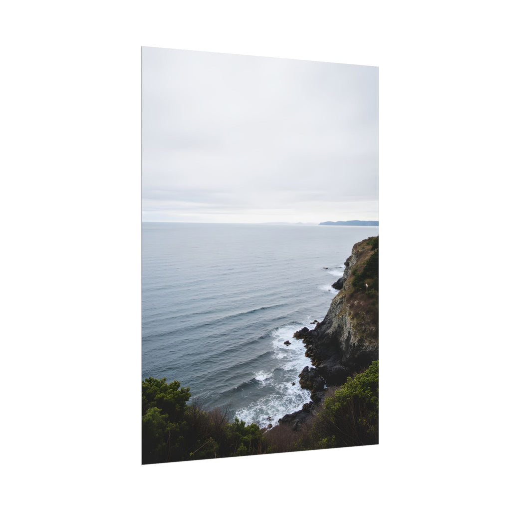 Muurposter met zonsopgang boven de oceaan - Poster 