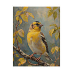 Goldfinch on a branch Wall Art - Poster