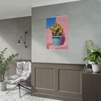 Kaktusrosa Wandbild - Poster 