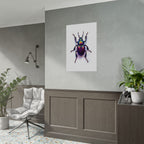 Iriserende kever muurdecoratie – poster 
