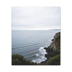 Muurdecoratie 'Zonsopgang boven de oceaan' op gespannen canvas. 