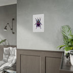 Iriserende kever muurdecoratie – poster 