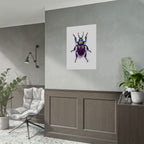 Iriserende kever muurdecoratie – poster 