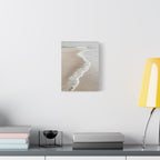 Seaside Shoreline Canvas Print - Tranquil Beach Wall Art