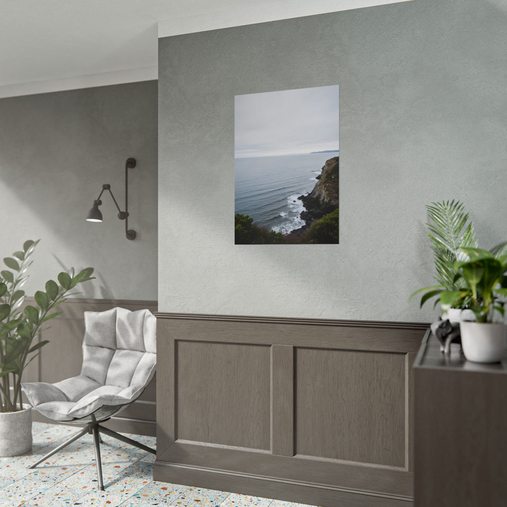 Muurposter met zonsopgang boven de oceaan - Poster 
