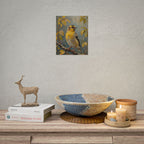 Goldfinch on a branch Wall Art - Poster