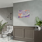 Swirling Pastel Sky Poster