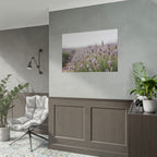 Muurdecoratie met lavendelveld – Poster 