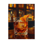 Whisky on Ice Wall Art -  Bar & Home Decor - Poster