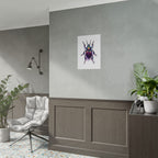 Iriserende kever muurdecoratie – poster 