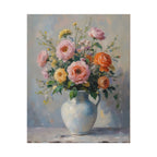 Wandbild „Bunte Rosen im Krug“ – Poster 