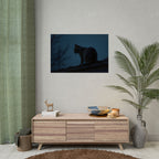 Muurdecoratie met de Nachtwachtkat - Poster 