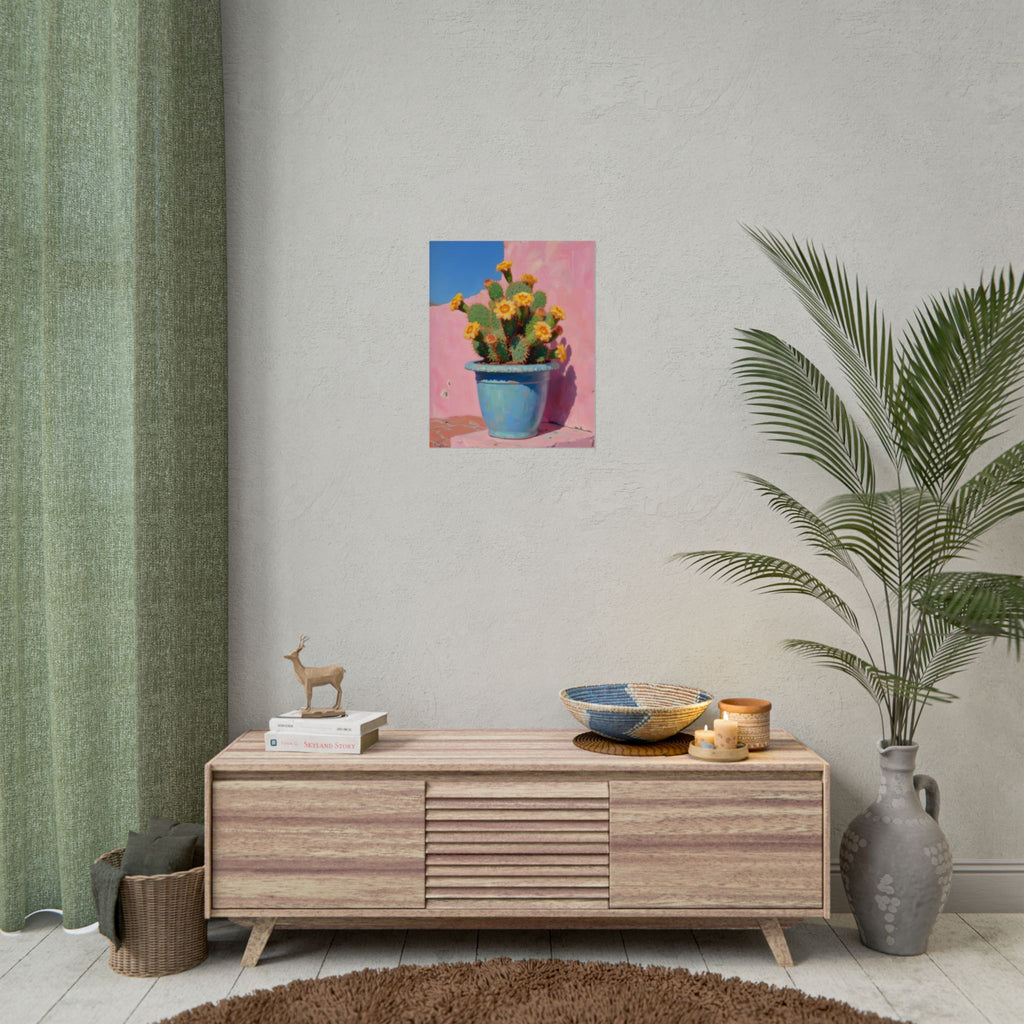 Kaktusrosa Wandbild - Poster 