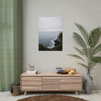 Muurposter met zonsopgang boven de oceaan - Poster 