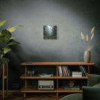 Misty Forest Path  Stretched Wall Art - Canvas Print