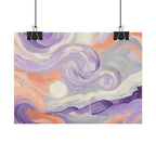 Swirling Pastel Sky Poster