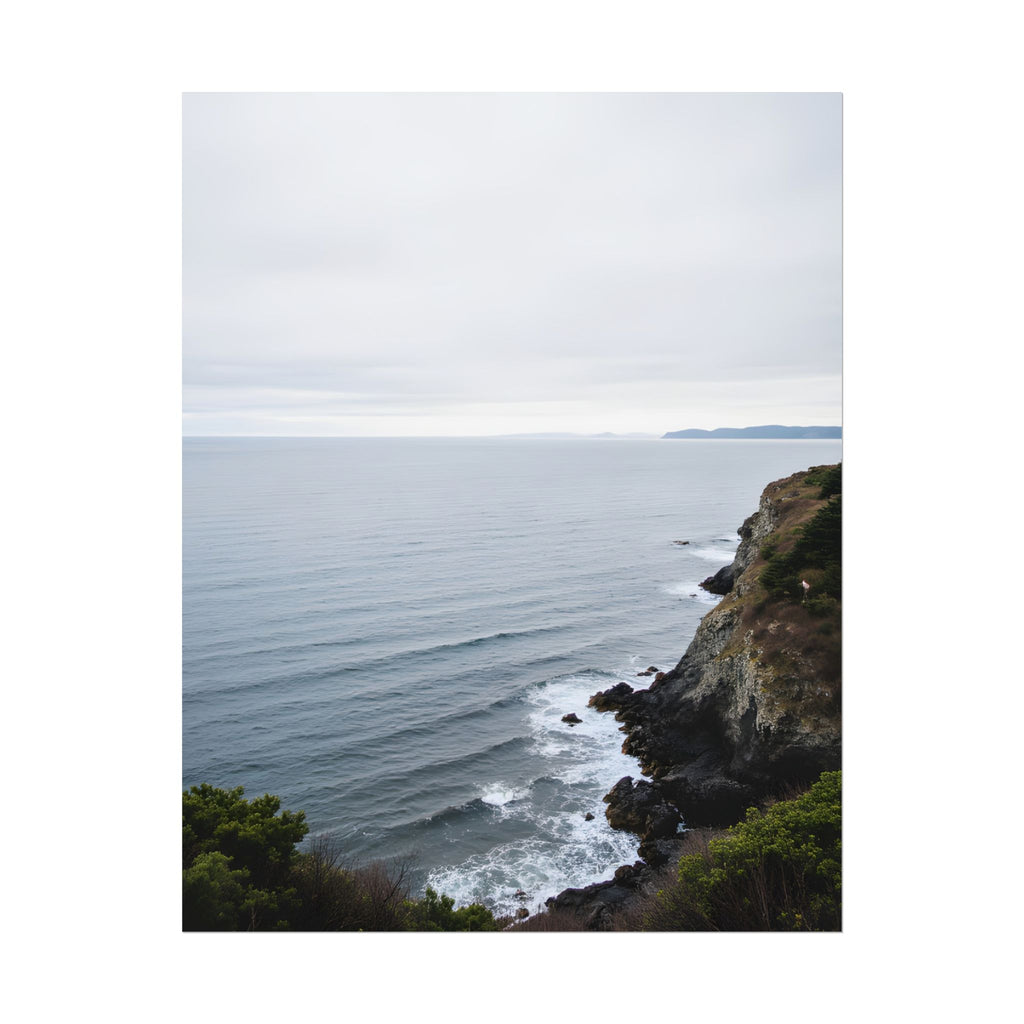 Dawn on the ocean Wall Art Print - Rolled Poster