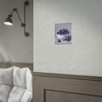 Blueberries Bowl Poster — Still Life Fruit Art Print (Rolled Poster)