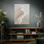 Seaside Shoreline Canvas Print - Tranquil Beach Wall Art