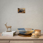 Vintage Mustang Sunset Wall Art - Classic Muscle Car - Poster