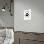 Iriserende kever muurdecoratie – poster 