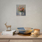 Wandbild „Bunte Rosen im Krug“ – Poster 