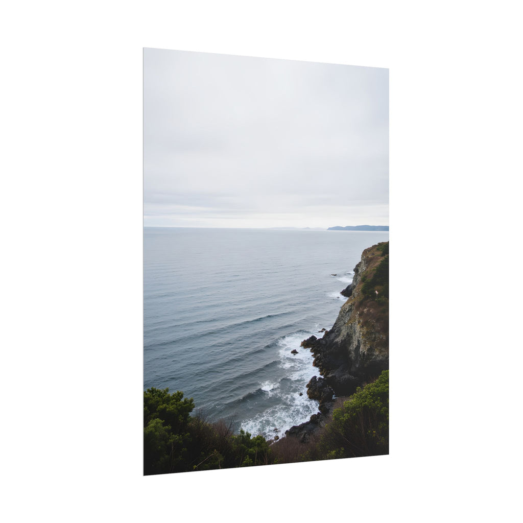 Muurposter met zonsopgang boven de oceaan - Poster 