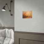 Abstraktes Wandbild „Goldene Wiese“ – Poster 