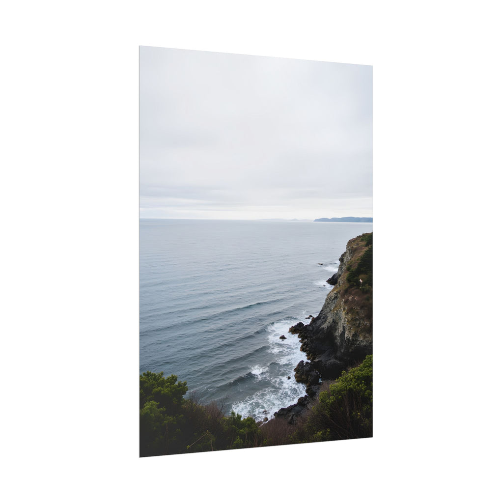 Muurposter met zonsopgang boven de oceaan - Poster 