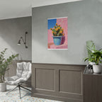 Kaktusrosa Wandbild - Poster 