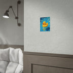 Rubber Duck Poster — Cute Yellow Duckling Wall Art, Nursery & Kids Room Decor