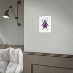Iriserende kever muurdecoratie – poster 