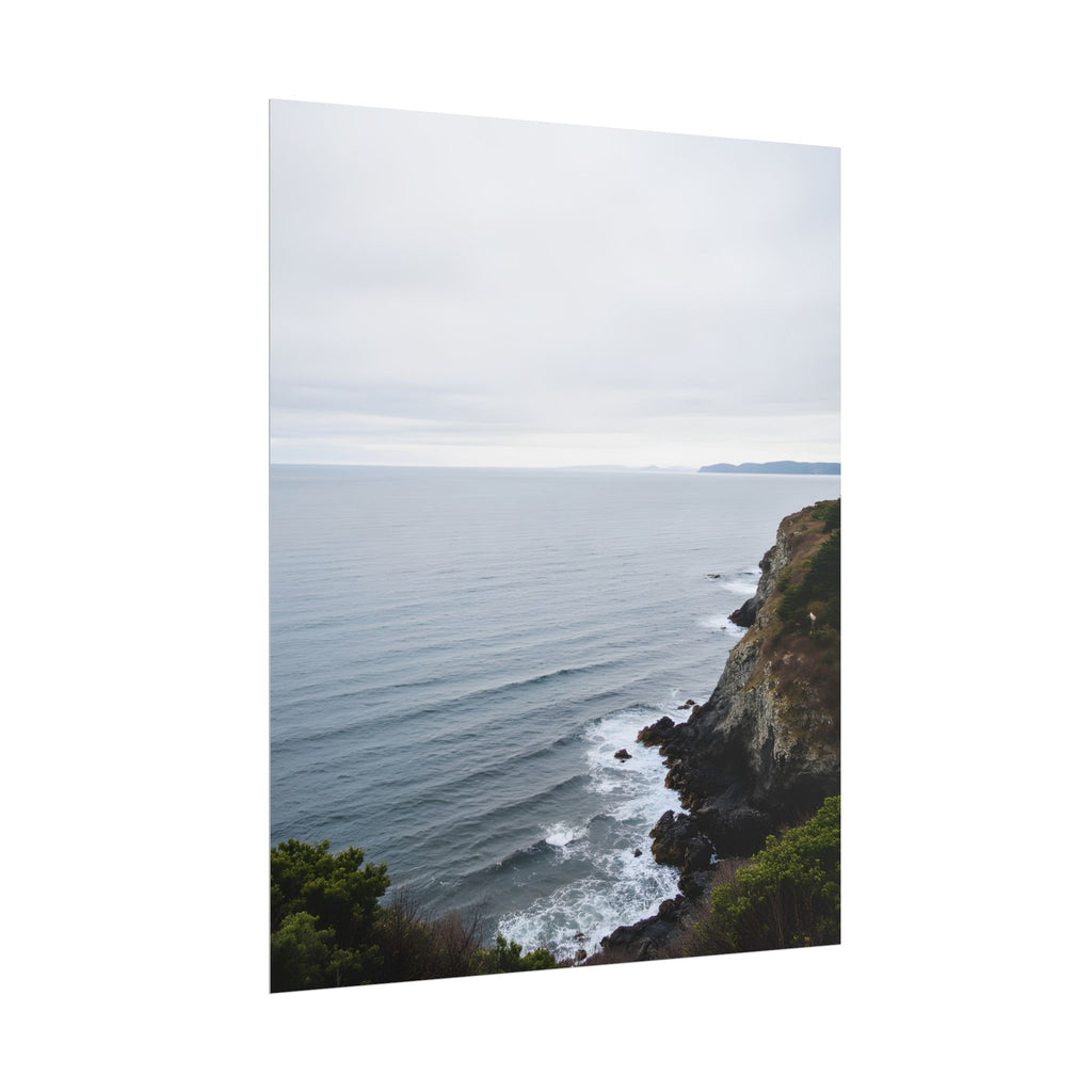 Dawn on the ocean Wall Art Print - Rolled Poster