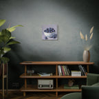 Blueberry Bowl Canvas Print — Still Life Wall Art
