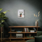 Potted Alpine Dodgegrass Wall Art – Stretched Canvas