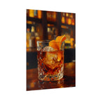 Whisky on Ice Wall Art -  Bar & Home Decor - Poster