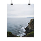 Muurposter met zonsopgang boven de oceaan - Poster 
