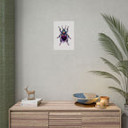 Iriserende kever muurdecoratie – poster 