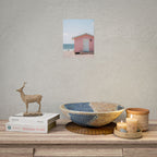 Pink Beach Cottage  Wall Art - Poster