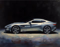Silver Luxury Sports Car Painting – Modern Automotive Wall Art, Sleek Car Print, Contemporary Garage Decor - Digital Design (no physical product will be send)